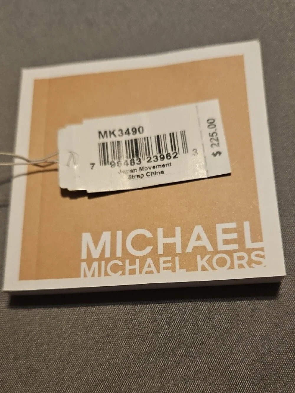 Michael Kors Gold Stainless Steel Women's Bracelet Watch